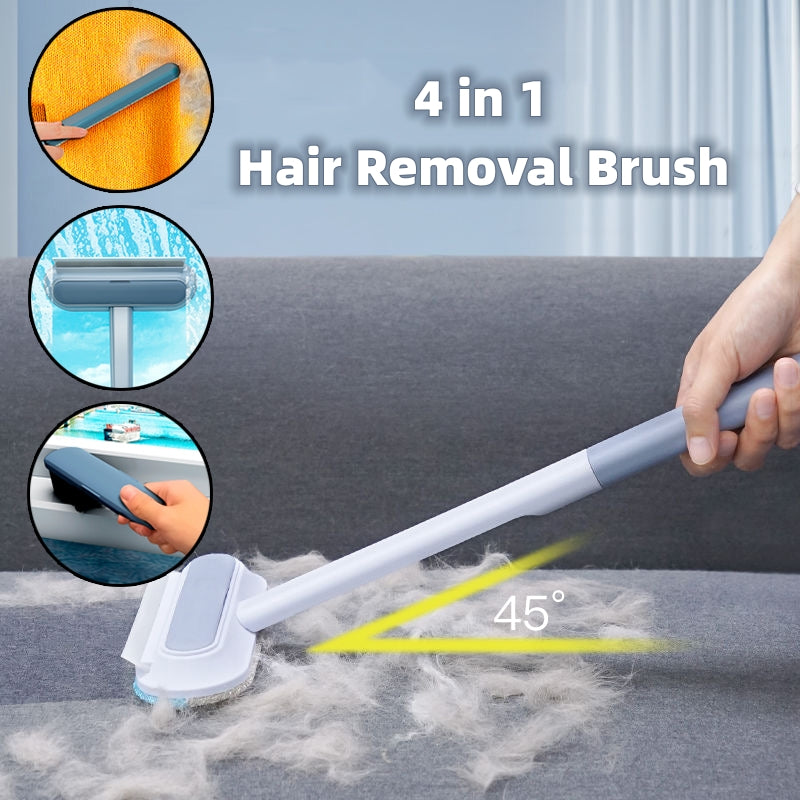 4-in-1 Hair Removal & Cleaning Brush – Pet Cleaner for Home, Furnitures & Screens