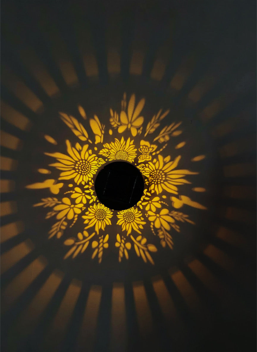 Solar Smart Wall Light Projector – Outdoor Motion LED
