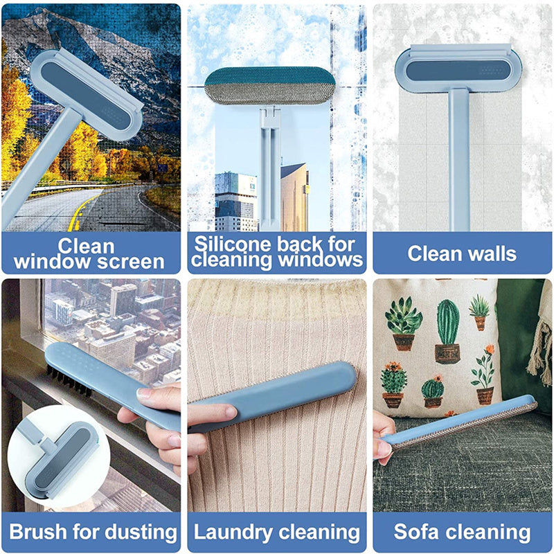 4-in-1 Hair Removal & Cleaning Brush – Pet Cleaner for Home, Furnitures & Screens