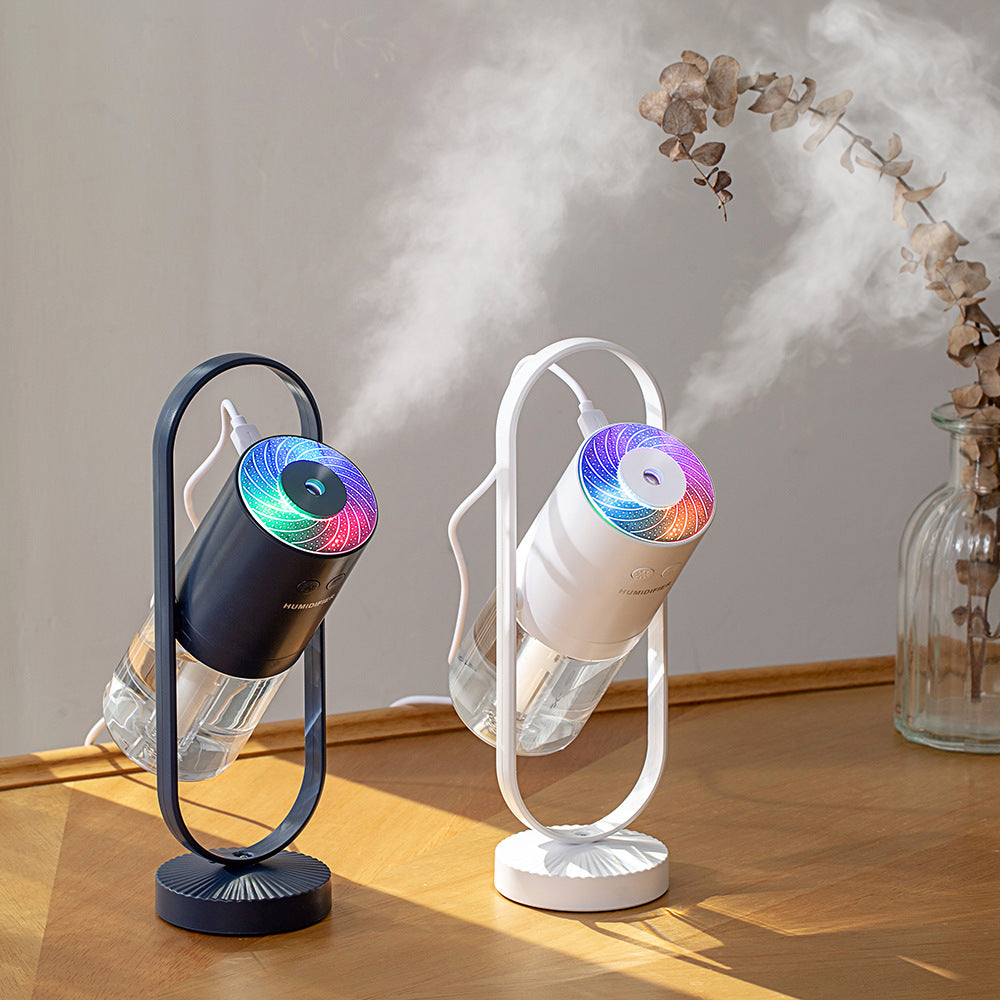 Magic Shadow Humidifier – USB Portable Mist Maker with Projection Night Light