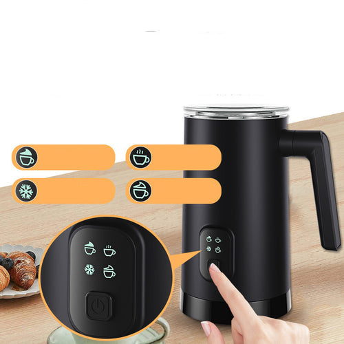Automatic Hot & Cold Milk Frother – Stainless Steel