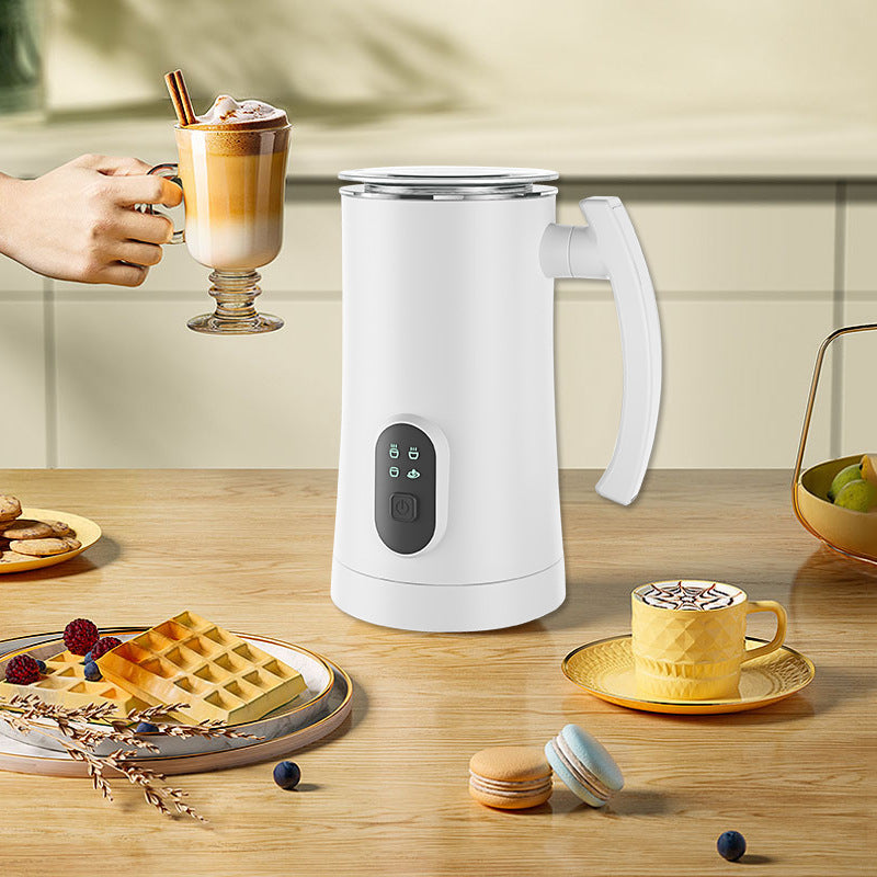 Automatic Hot & Cold Milk Frother – Stainless Steel
