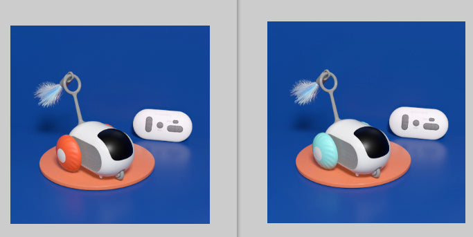Interactive Cat Toy Car with Remote Control – Self-Moving Smart Toy for Endless Chase & Play