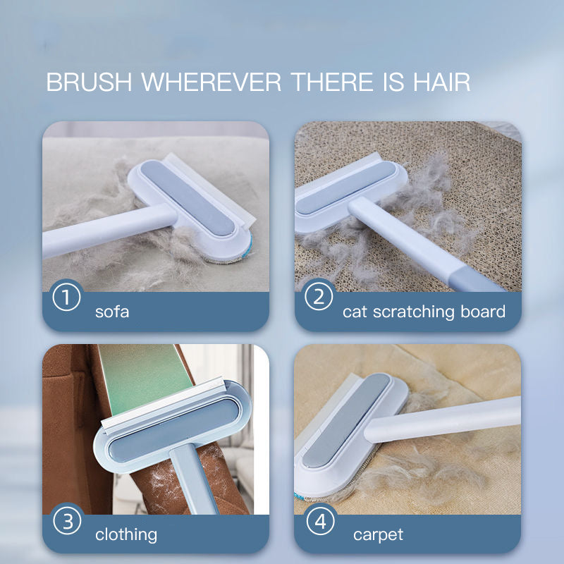 4-in-1 Hair Removal & Cleaning Brush – Pet Cleaner for Home, Furnitures & Screens