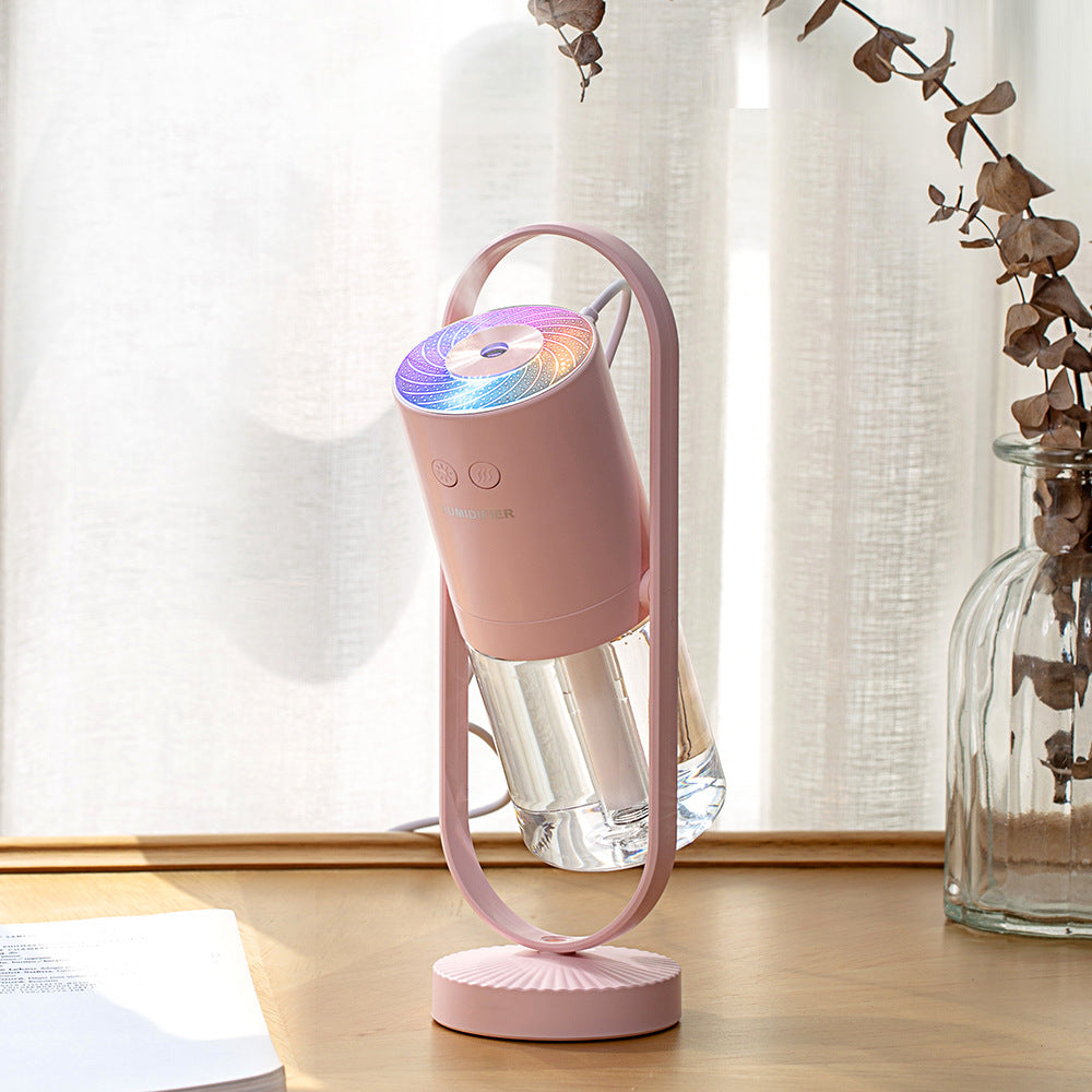 Magic Shadow Humidifier – USB Portable Mist Maker with Projection Night Light