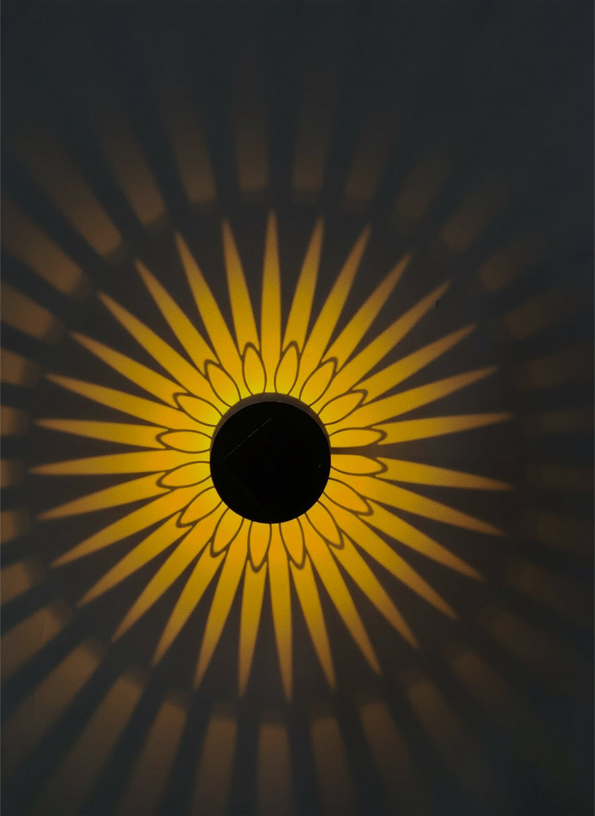 Solar Smart Wall Light Projector – Outdoor Motion LED
