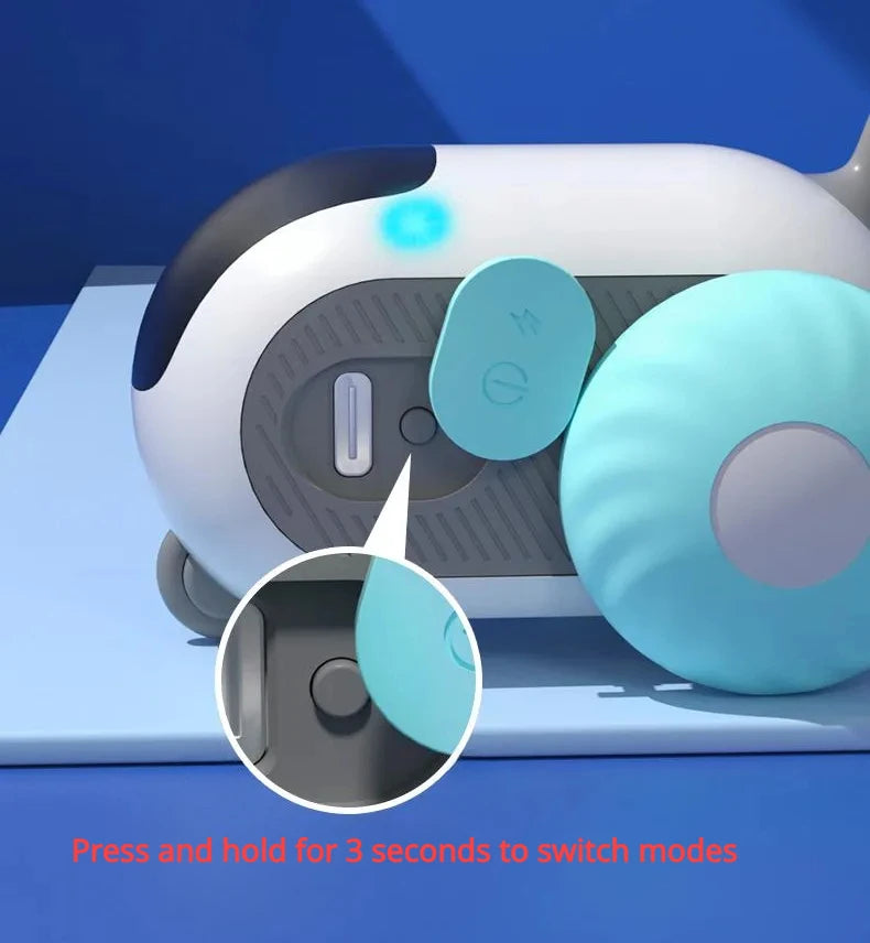 Interactive Cat Toy Car with Remote Control – Self-Moving Smart Toy for Endless Chase & Play
